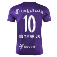 Echipament fotbal Al-Hilal Neymar Jr #10 Tricou Treilea 2024-25 maneca scurta